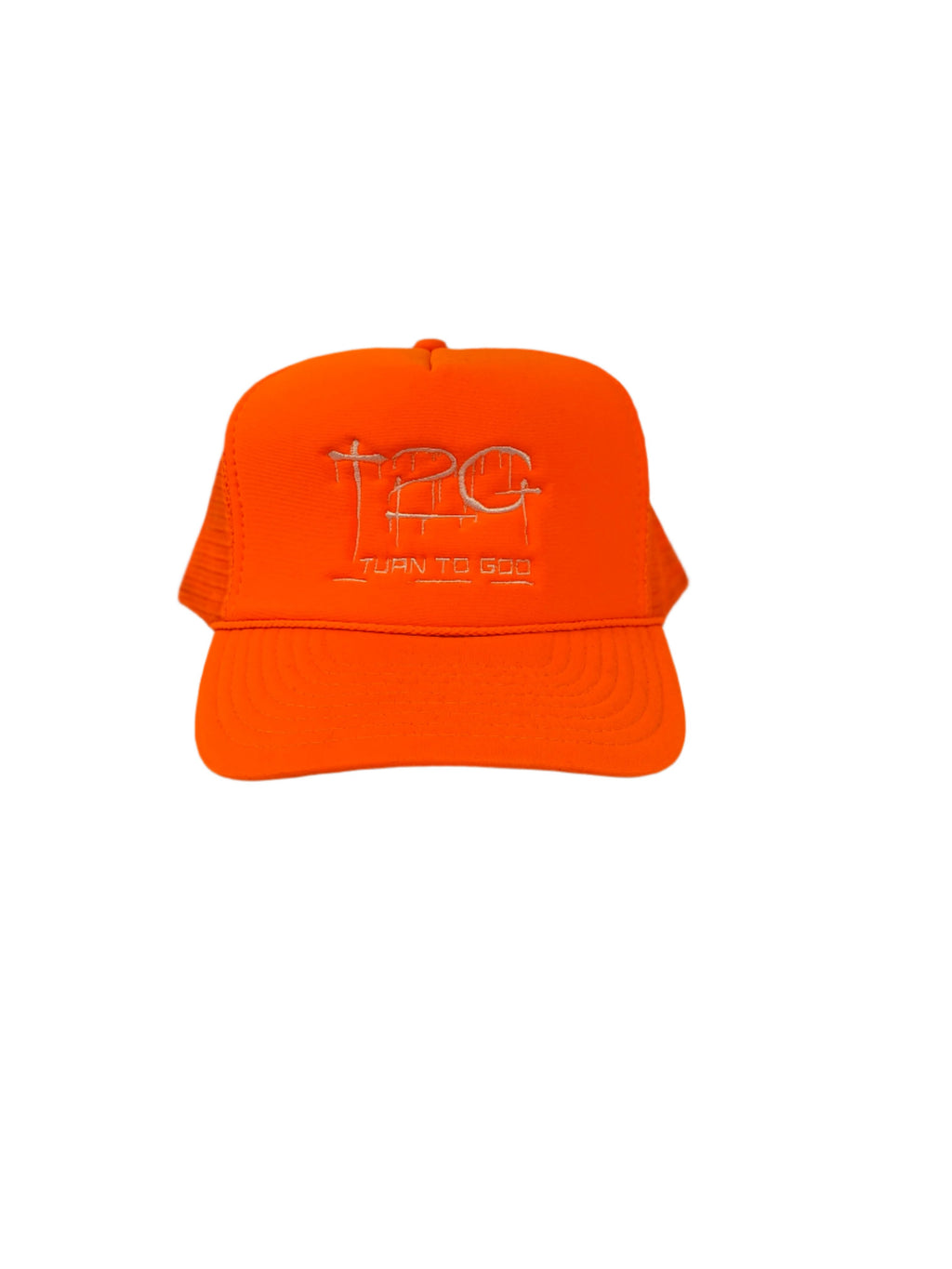 Neon Orange Trucker