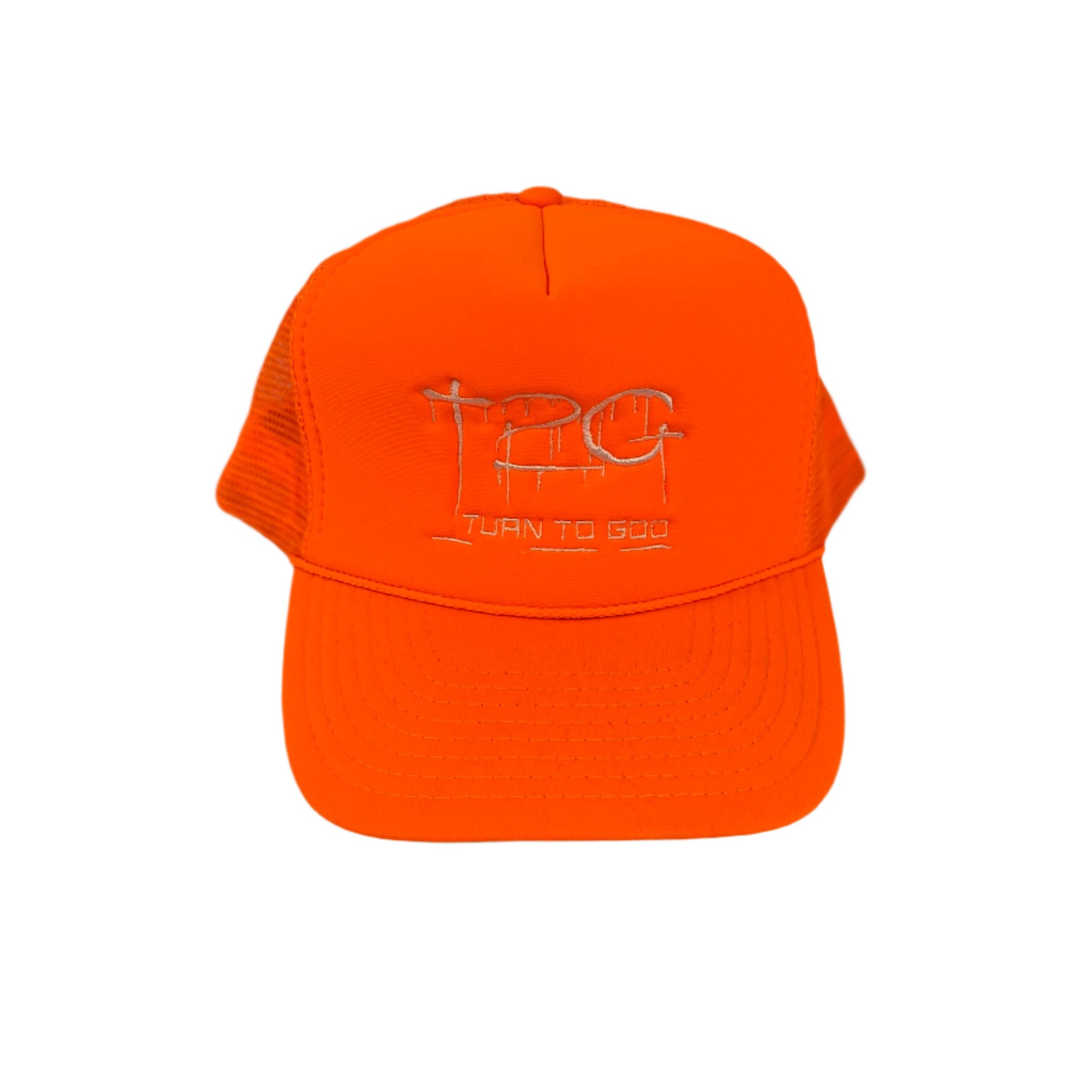 Neon Orange Trucker
